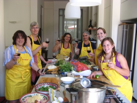 cooking vacations, cooking class in Israel